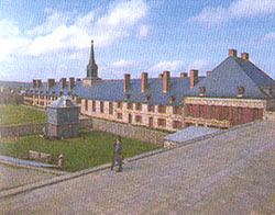 La forteresse de Louisbourg (1713-1758).