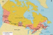 Carte du Canada de 1885