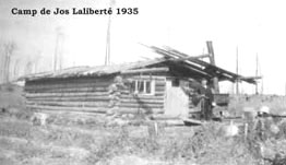 Camp de Jos Laliberté - 1935