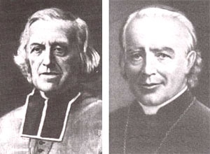 Mgr de Mazenod et Mgr Bourget en 1841.