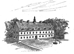Monastère des Ursulines à Québec au XVIIe siècle