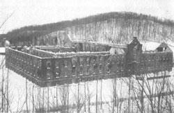Ruines en 1916