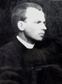 Le Père Brousseau, jeune prêtre