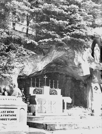 La grotte avant 1970