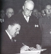 Assermentation en 1936.