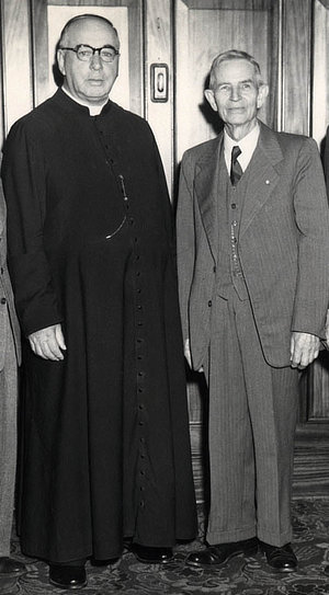 L’Abbé François Xavier Barrette et Esdras Terrien
