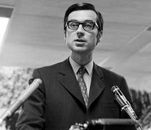 Bourassa peu après son élection de 1970