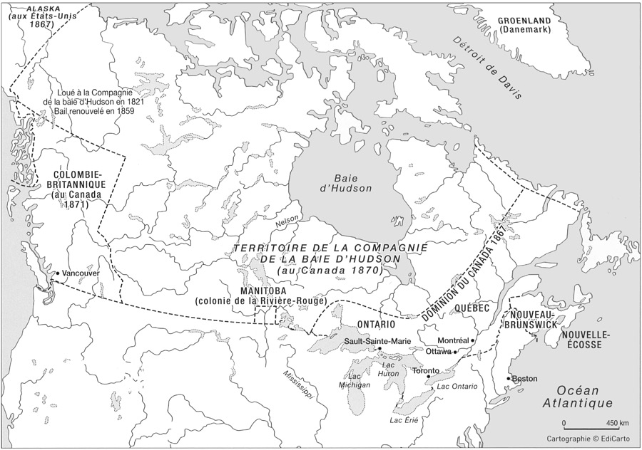 Territoire de la Compagnie de la Baie d'Hudson.