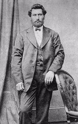 Louis Riel à 25 ans