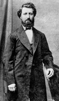 Louis Riel vers l’âge de 30 ans